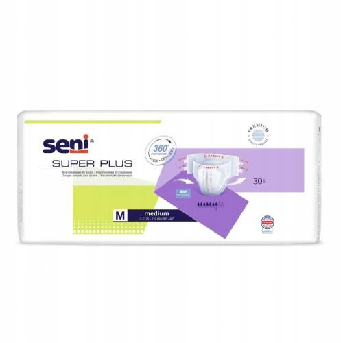  Seni Super Plus diaper pants for adults M 30 PCS.