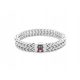  TOMMY HILFIGER MEN'S BRACELET 2790462 SILVER ELEGANT STAINLESS STEEL
