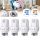  4PCS Thermostatic head M30x1.5 mini radiator knob