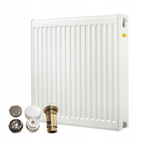  Diamond 1250 W steel panel radiator white 600 x 600 x 105 mm - bottom connection