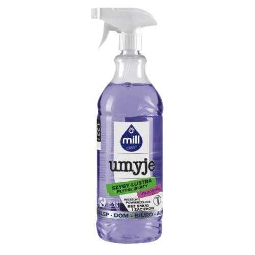  Mill Clean glass and mirror cleaning fluid 1.22l