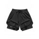  SHEIN WOMEN'S TIE SPORTS SHORTS PLUS SIZE 50 Ł_A