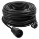 Garden extension cable, single Adelid 40 m, 1 pc. sockets, black