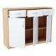  Matkam chest of drawers MATKAM3D3SB/S 109.3 x 35 x 85cm Sonoma oak matt