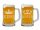  ENGRAVED BEER MUGS FOR COUPLES 2 PCS. 500ml