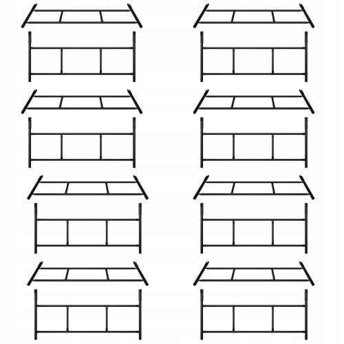 FRAME Warsaw scaffolding SET with 16 frames