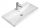 Mexen Dagna rectangular wall-mounted washbasin