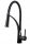 Msanit Black Stand-Kitchen Faucet, Black