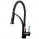 Msanit Black Stand-Kitchen Faucet, Black