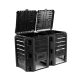  Prosperplast IKLM800C-S411 2-Becken-Composter 800 l black