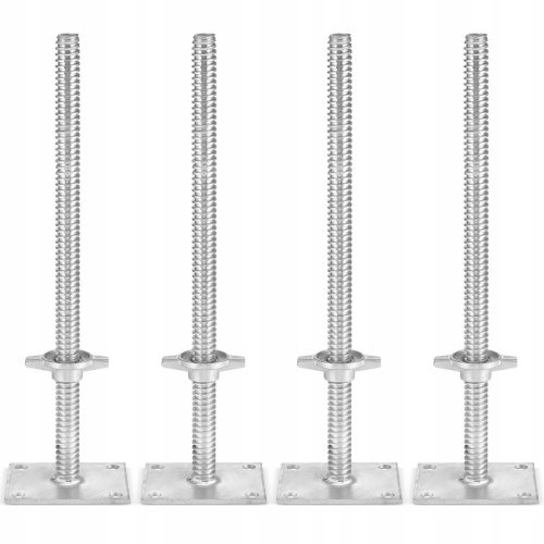 Warsaw Scaffold Higher Adjustable Foot for Warsaw Scaffold 40cm 4 pcs.