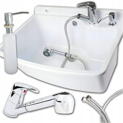 Zelvo Maximus single-bowl sink, shades of grey