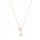  Gold-plated silver necklace with spades ANIA KRUK