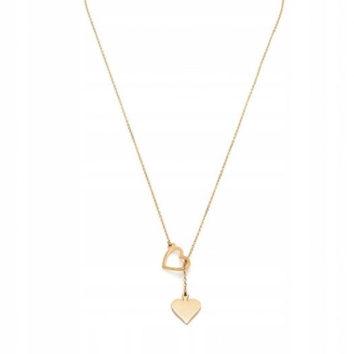  Gold-plated silver necklace with spades ANIA KRUK