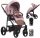  Bebetto Nico pink stroller