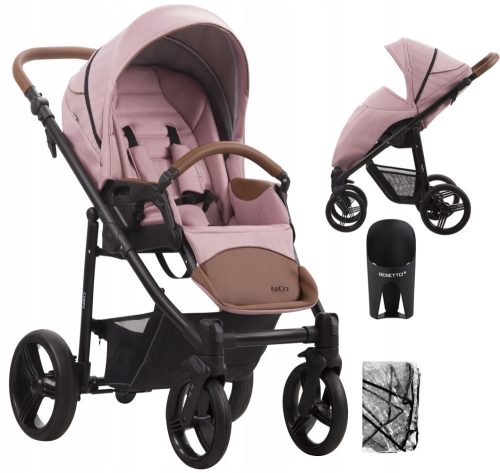  Bebetto Nico pink stroller