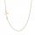  Gold-plated necklace with a cross ANIA KRUK