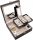 Labello black jewelry storage box