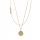  Double gold-plated necklace ANIA KRUK