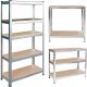  Humberg metal storage rack, 180 x 100 x 50 cm, max. 175 kg per rack