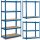  metal storage shelf 180 x 90 x 30 cm
