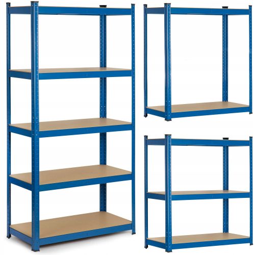  metal storage shelf 180 x 90 x 30 cm