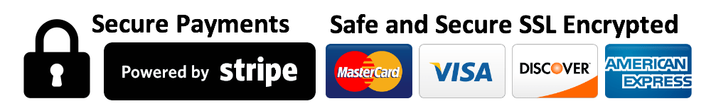 Secure payments powered by Stripe